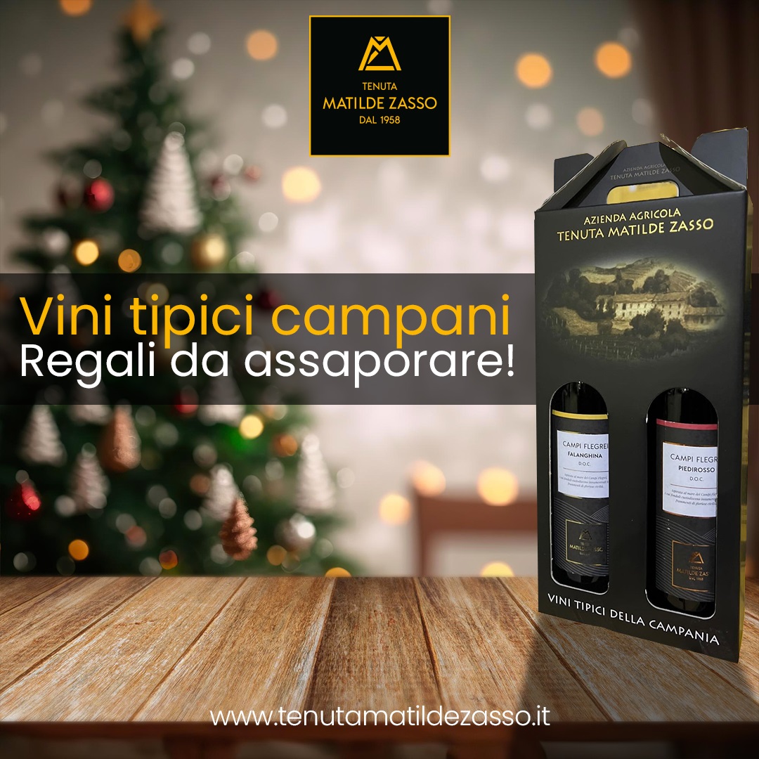 Vini Tenuta Matilde Zasso: regali unici per Natale!